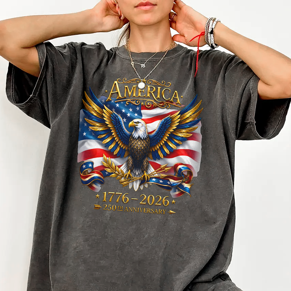 Personalized Comfort Shirt 250th Anniversary America Gift Comfort Shirt GradoCreations