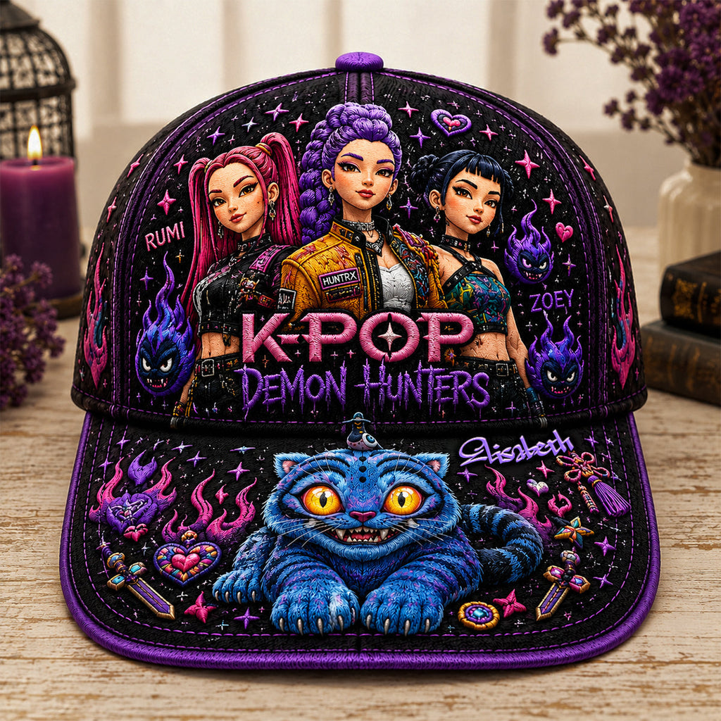 Personalized K-Pop Fantasy Cap Custom Name Gift for Fans Classic Cap GradoCreations