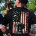Personalized Dog Dad Shirt Custom Photo 4th of July Gift HN590 - Tshirt Back GradoCreations