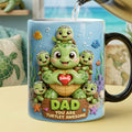Personalized Color Changing Mug for Dad You Are Turtley Awesome Gift