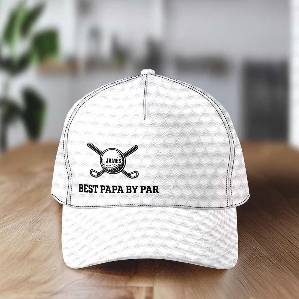 Personalized Classic Golf Cap for Dad Custom Name Gift HN590 - AOP Cap GradoCreations
