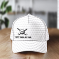 Personalized Classic Golf Cap for Dad Custom Name Gift HN590 - AOP Cap GradoCreations