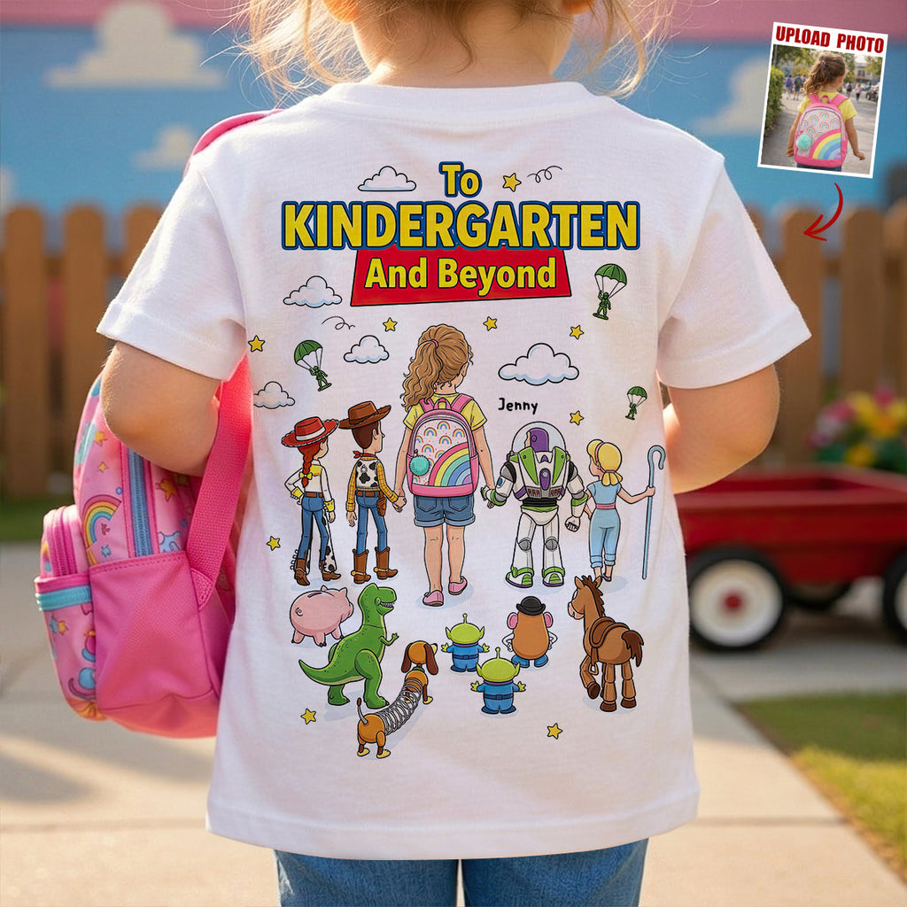 Personalized Photo Cowboy Adventure T-Shirt for Kids Back to School Gift Cotton Apparel GradoCreations