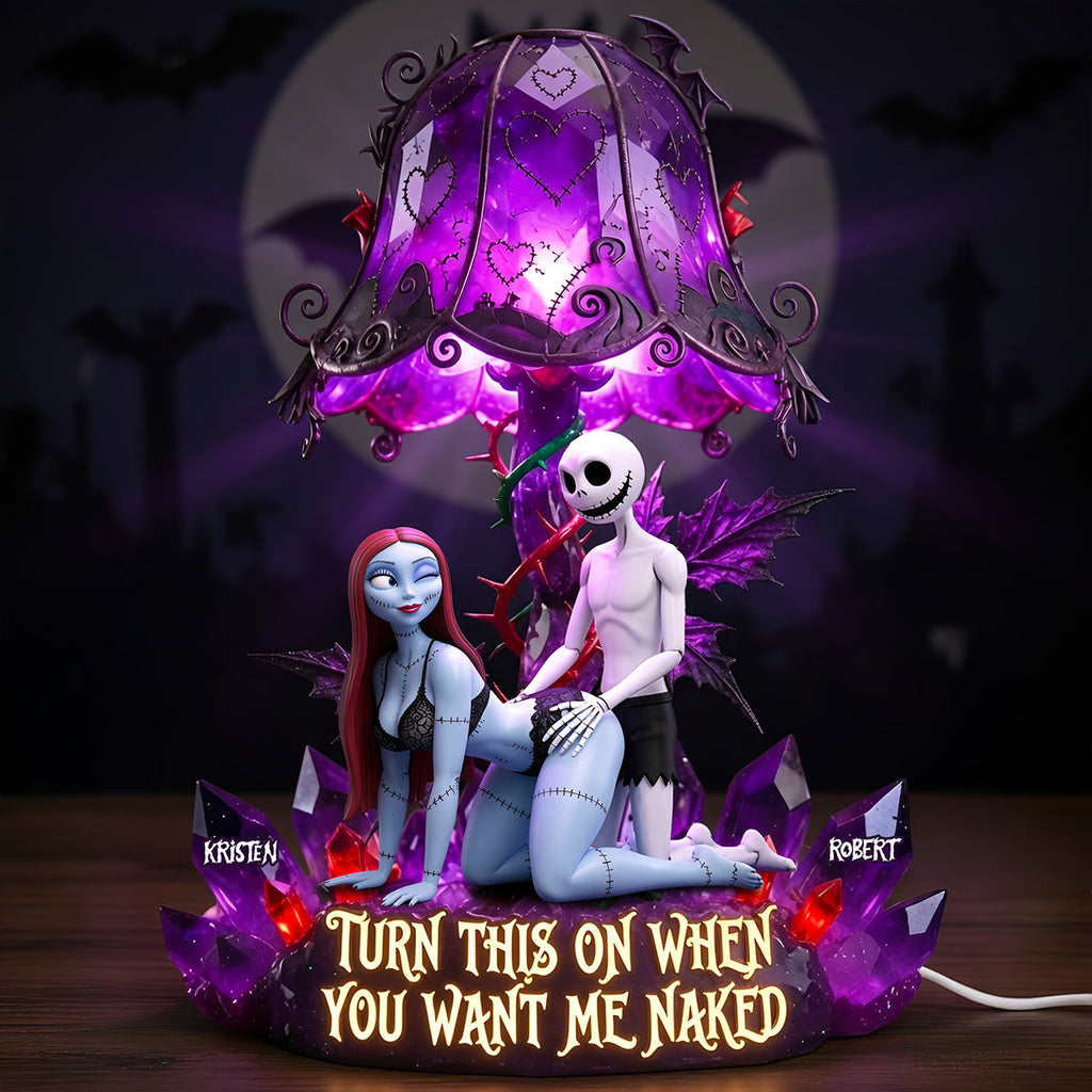 Personalized Spooky Acrylic Light Box Unique Couple Gift