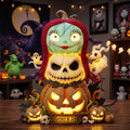 Personalized Halloween Pumpkin Acrylic Light Box Gift for Family Acrylic Light Box GradoCreations