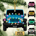 Personalized Off-Road Vehicle Christmas Ornament Custom Name Gift for Him Ornament GradoCreations