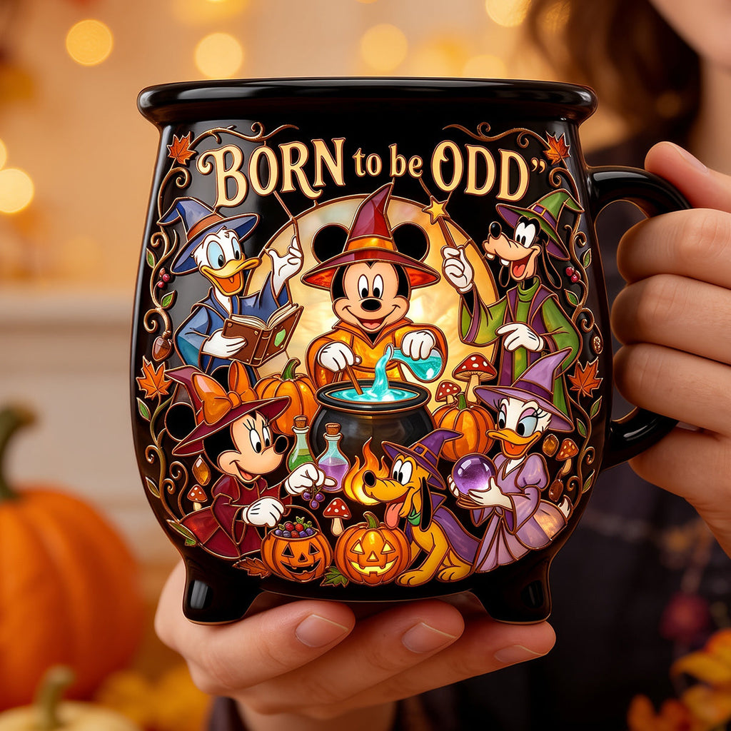 Personalized Cauldron Coffee Mug Custom Name Halloween Gift for Her Cauldron Coffee Mug GradoCreations