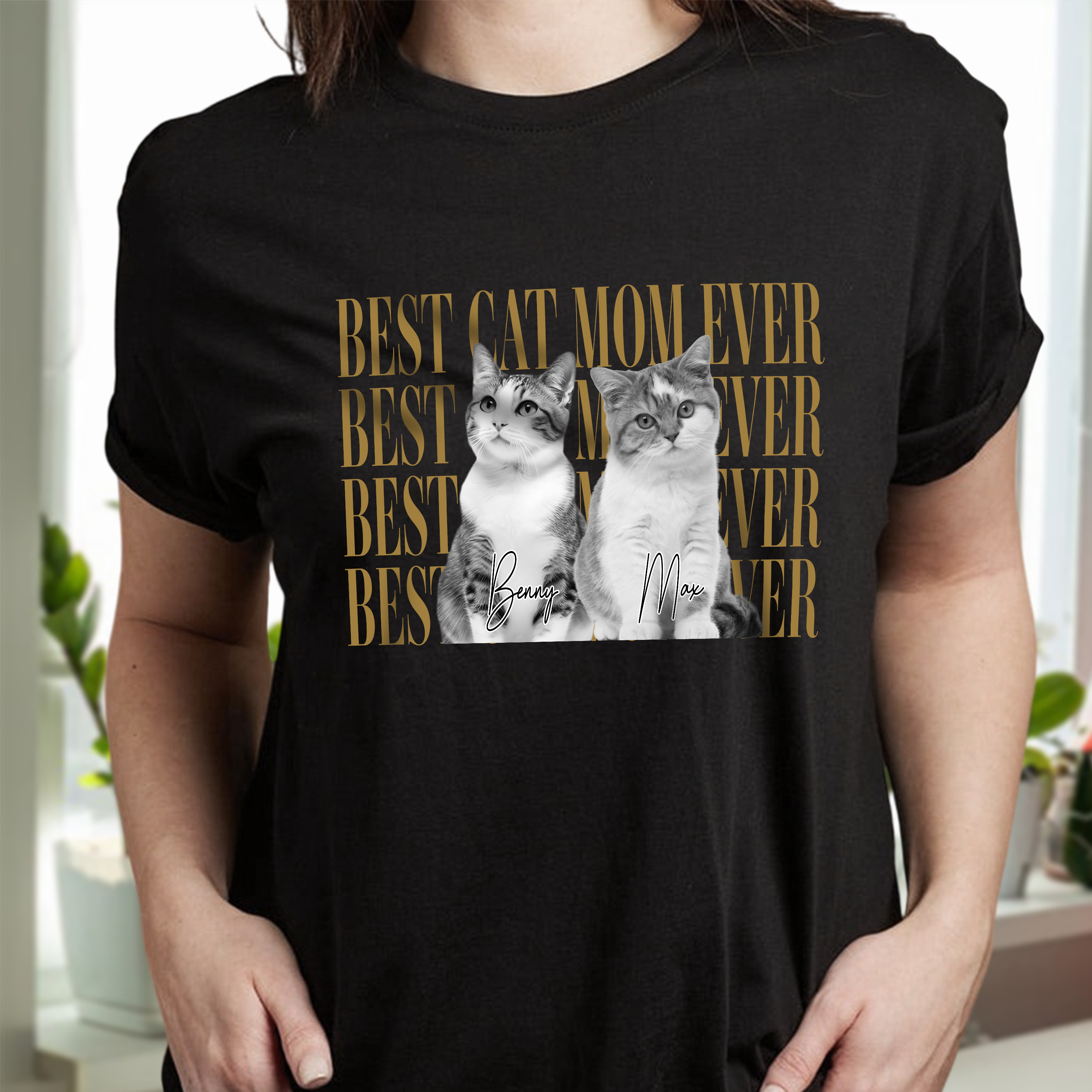Personalized Dark Shirt Best Dog Dad/Cat Dad Gift Idea HN590 - Tshirt GradoCreations