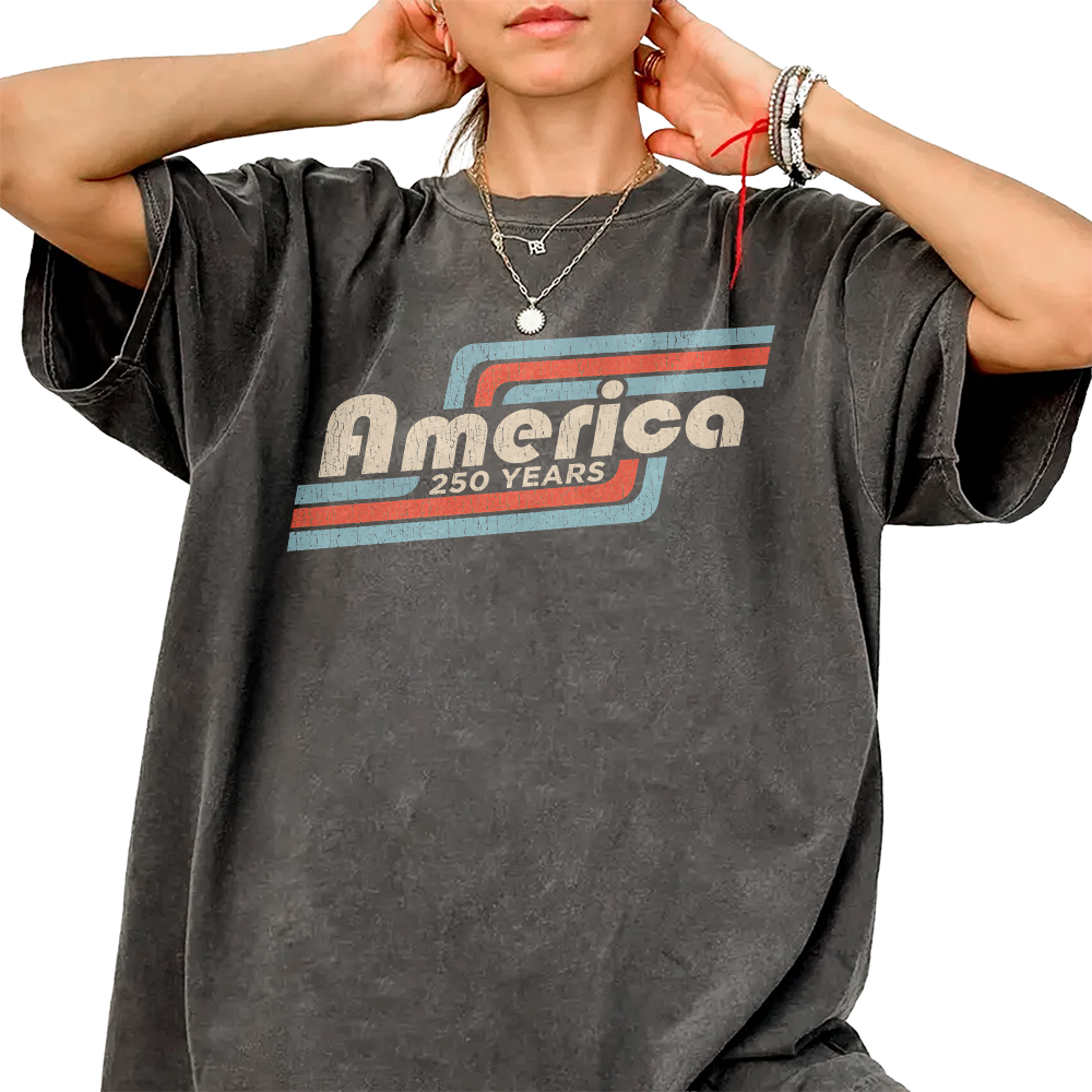 Personalized America 250 Years Comfort Shirt Gift for Dad Comfort Shirt GradoCreations