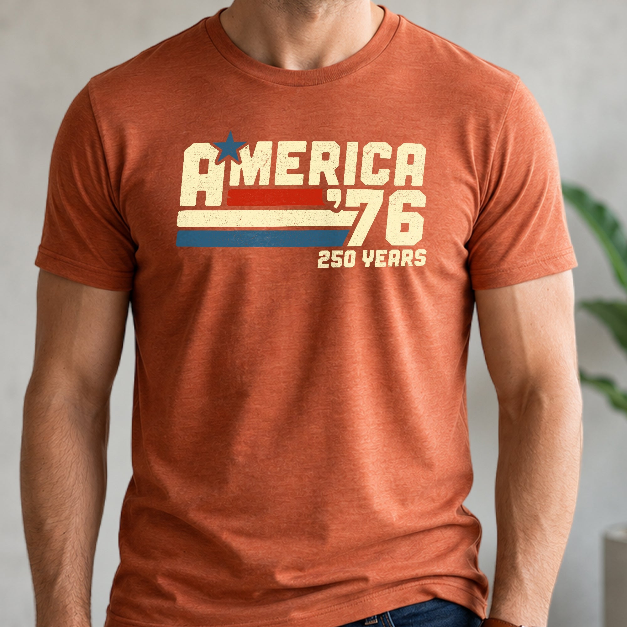 Personalized Retro 4th of July Comfort Shirt Custom Name Gift Comfort Shirt GradoCreations