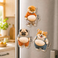 Personalized Photo Pet Squishy Fridge Magnet Gift for Dog Lovers HN590 - Acrylic Squishy Fridge Magnet Fix GradoCreations