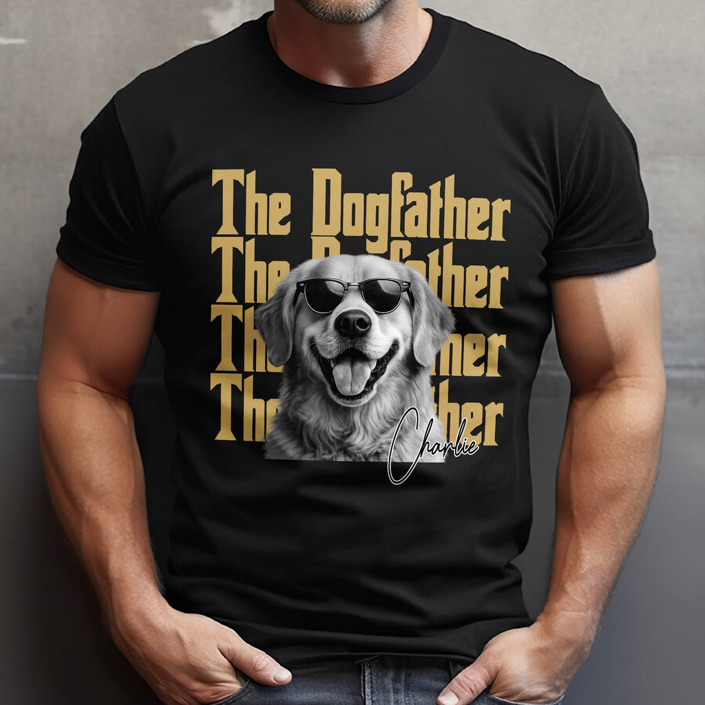 Personalized Vintage Photo Comfort Shirt for Dog Cat Lovers Comfort Shirt GradoCreations