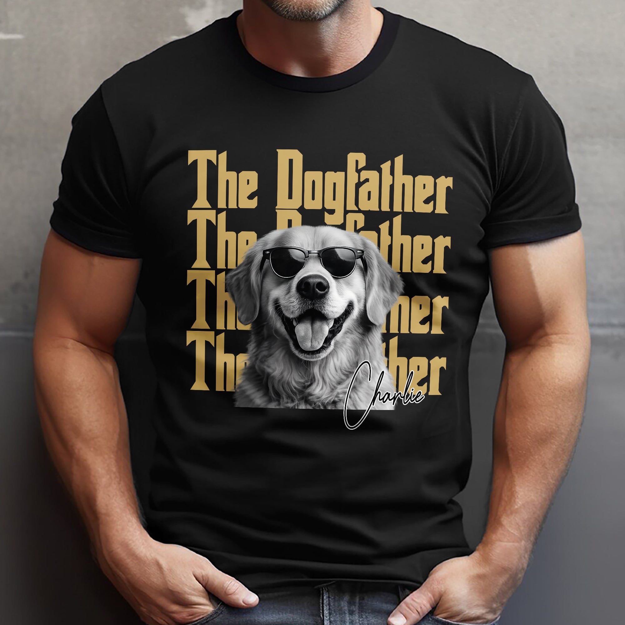 Personalized Vintage Photo Comfort Shirt for Dog Cat Lovers Comfort Shirt GradoCreations