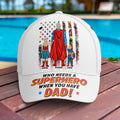 Personalized Classic Cap with Superhero Design Gift for Dad