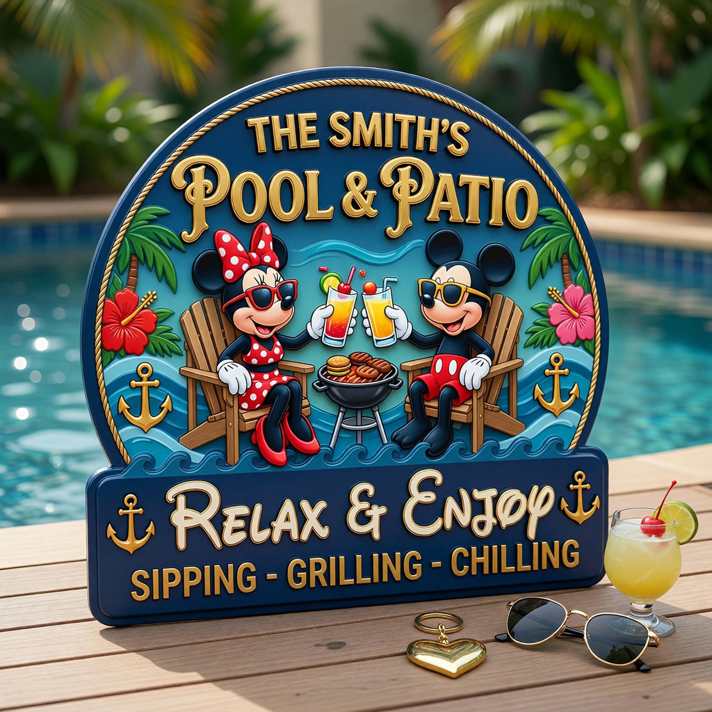 Personalized Shaped Metal Sign for Movie Fans Gift Decor