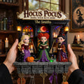Personalized Hocus Pocus Hanging Key Rack Custom Name Gift for Movie Fans Hanging Rack GradoCreations