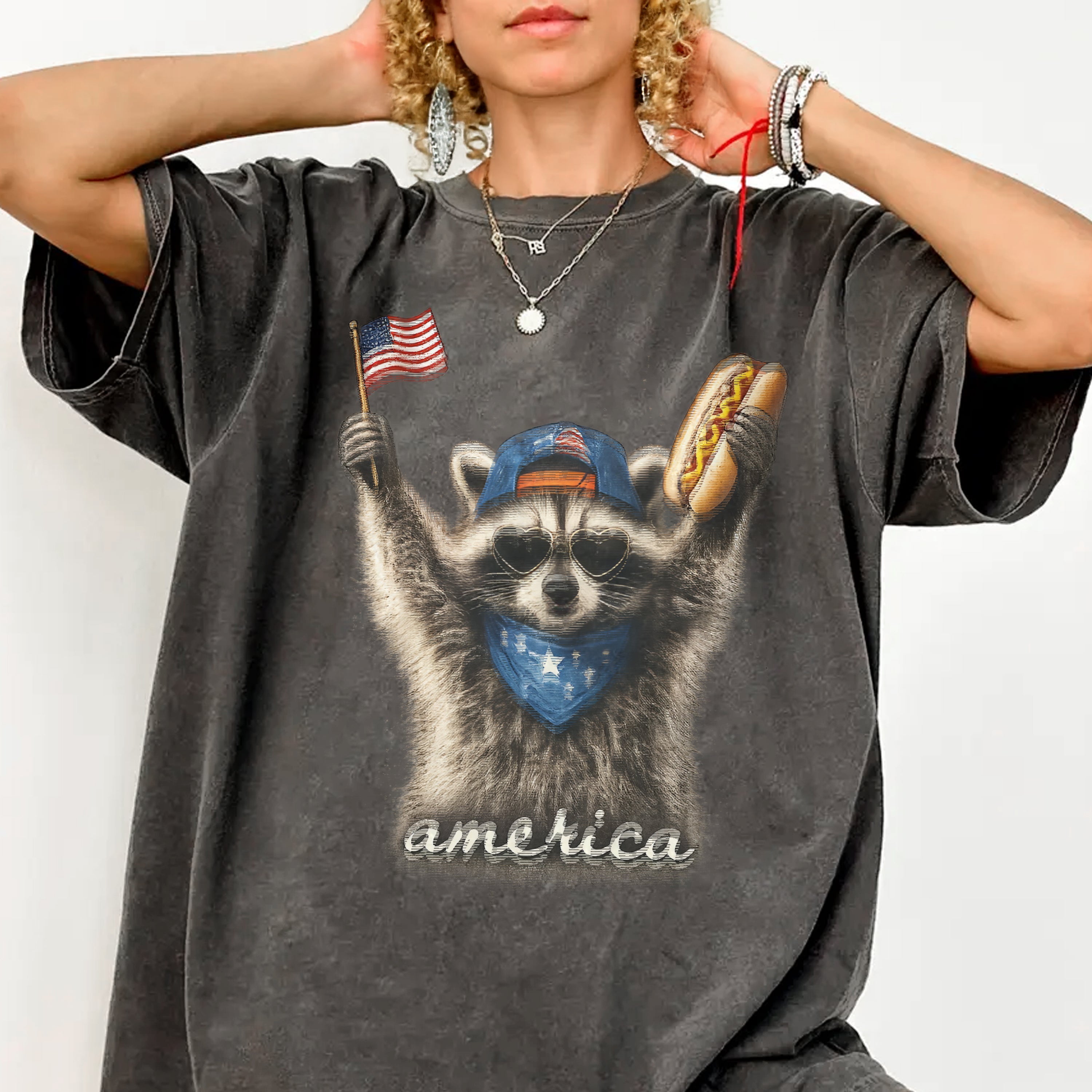 Personalized 4th of July Comfort Shirt Custom Photo Gift Comfort Shirt GradoCreations