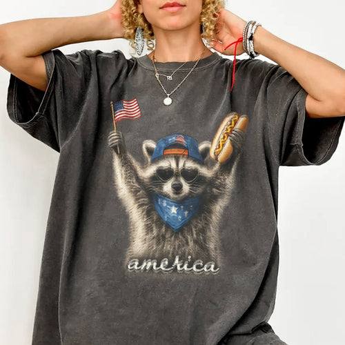 Personalized 4th of July Comfort Shirt Custom Photo Gift Comfort Shirt GradoCreations