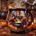 Personalized Cauldron Mug Custom Name Gift for Her Halloween Cauldron Coffee Mug GradoCreations