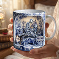Personalized Spooky Romance Mug Gift for Couple - Halloween Decor