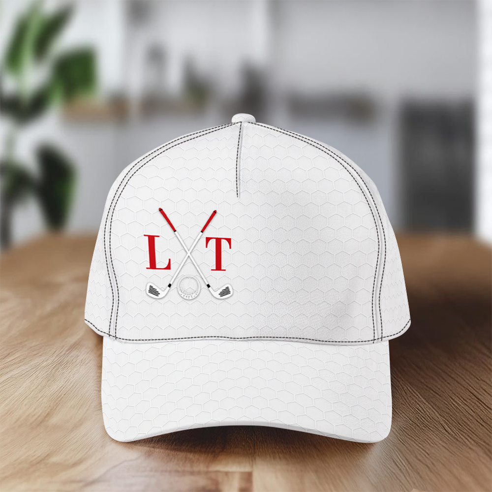 Personalized Monogram Classic Cap Custom Gift for Golf Lovers HN590 - AOP Cap GradoCreations