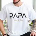 Personalized Bright Shirt Custom Name Gift for Papa Dad HN590 - Tshirt GradoCreations