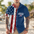 Personalized USA Flag Hawaiian Shirt Custom Name Gift for 4th of July HN590 - AOP Hawai Shirt GradoCreations
