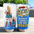 Personalized Super Hero Mom Stainless Steel Tumbler Gift for Mother's Day