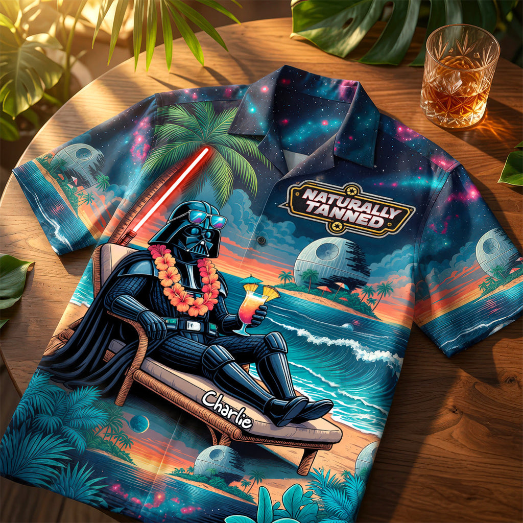 Personalized Hawaiian Shirt with Star Wars Theme for Movie Fans