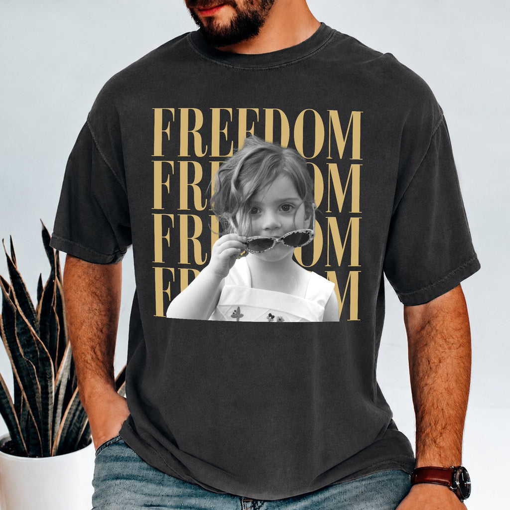 Custom Photo Vintage Comfort Shirt 250th Birthday Gift for Dad Comfort Shirt Back GradoCreations