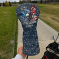 Personalized Golf Head Cover American Eagle 250th Anniversary Gift for Dad HN590 - Golf Head Cover different design GradoCreations