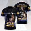 Personalized All Over Print Star Wars Shirt Gift for Movie Fans