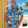 Custom Photo Hawaiian Shirt Unique Gift for Car Lovers Dad HN590 - AOP Hawai Shirt GradoCreations
