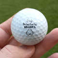 Personalized Golf Ball Easily Distracted By Golf Humor Gift for Dad HN590 - Golf Ball GradoCreations