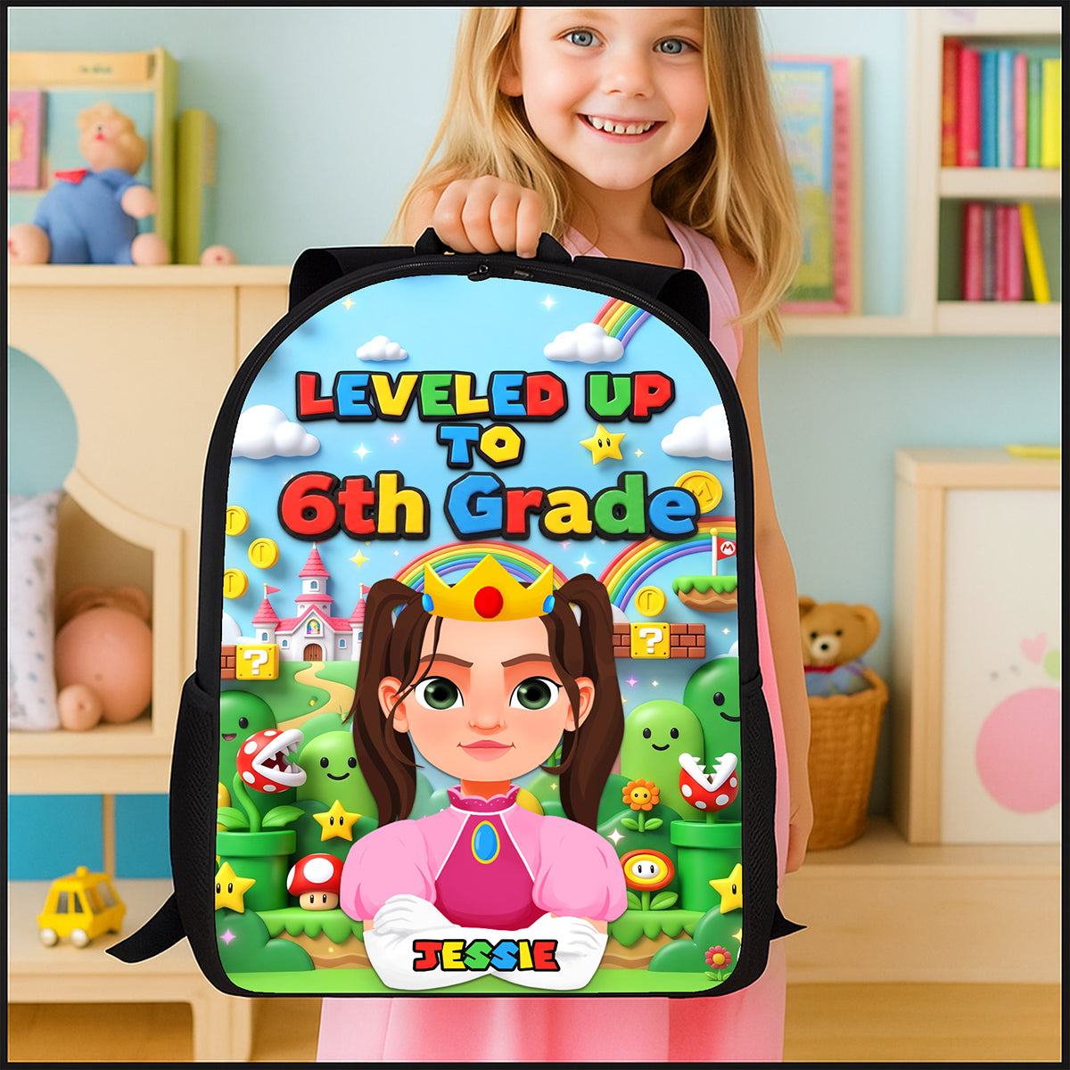 Personalized Cartoon Themed Backpack Set for Kids | Back to School Gift School Backpack GradoCreations