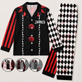 Personalized Funny Clown Pajama Set for Halloween Family Costume Pajama Set GradoCreations