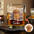 Personalized Photo Rock Glass Unique Gift for Dog Dad HN590 - Print Rock Glass Fix GradoCreations
