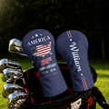 Personalized Golf Head Cover Custom Name 250th Anniversary Gift HN590 - Golf Head Cover GradoCreations