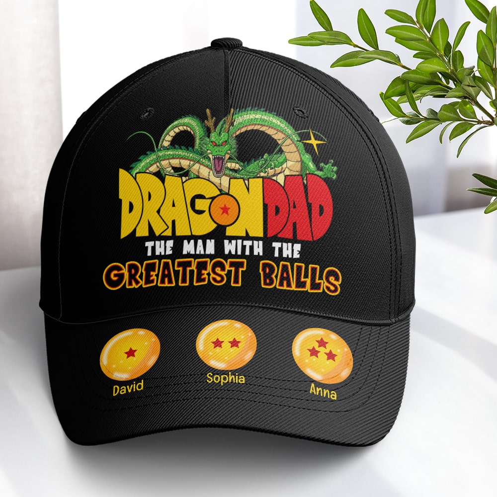 Personalized Classic Cap The Man With The Greatest Balls Gift for Dad