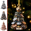 Personalized Acrylic Ornament Galaxy Warrior for Space Lovers Ornament GradoCreations