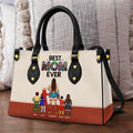 Personalized Super Hero Mom Purse Leather Bag Gift for Mom