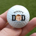 Personalized Photo Golf Ball Gift for Mom & Dad Custom Keepsake HN590 - Golf Ball GradoCreations