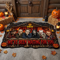 Personalized Horror Characters Shape Doormat - Halloween Family Gift Shape Doormat GradoCreations
