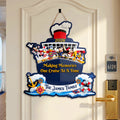 Personalized Cruise Metal Sign Custom Family Name Gift