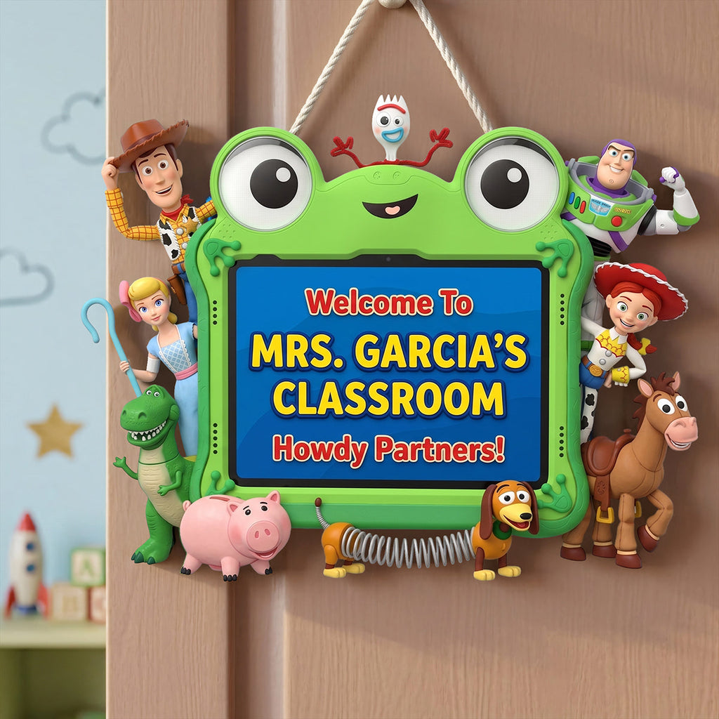 Personalized Custom Shaped Wood Sign for Kids | Back to School Gift