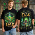Personalized Legend of Dad Adventure T-Shirt for Him Gift
