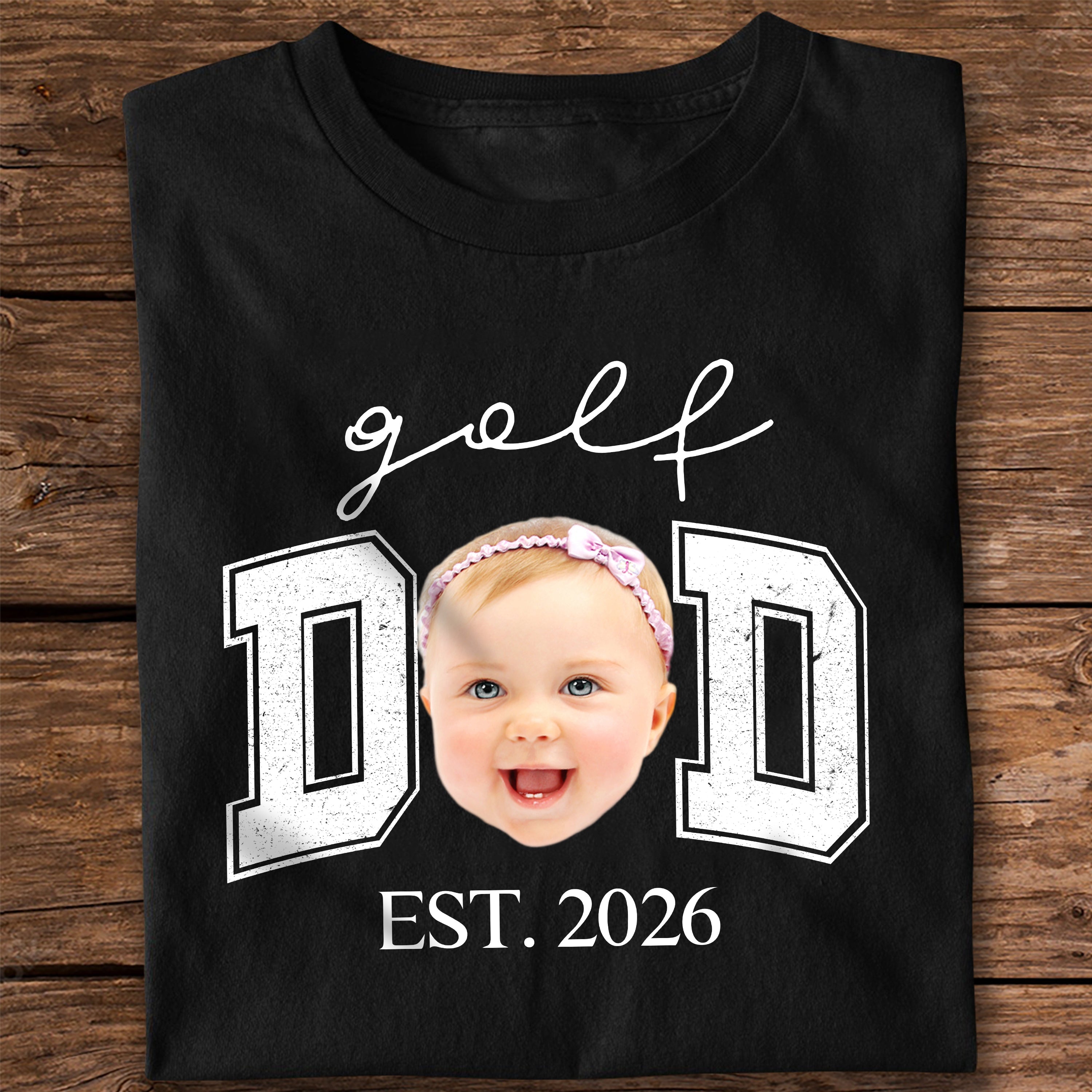 Personalized Photo T-Shirt Gift for Dad Father's Day Custom HN590 - Tshirt GradoCreations