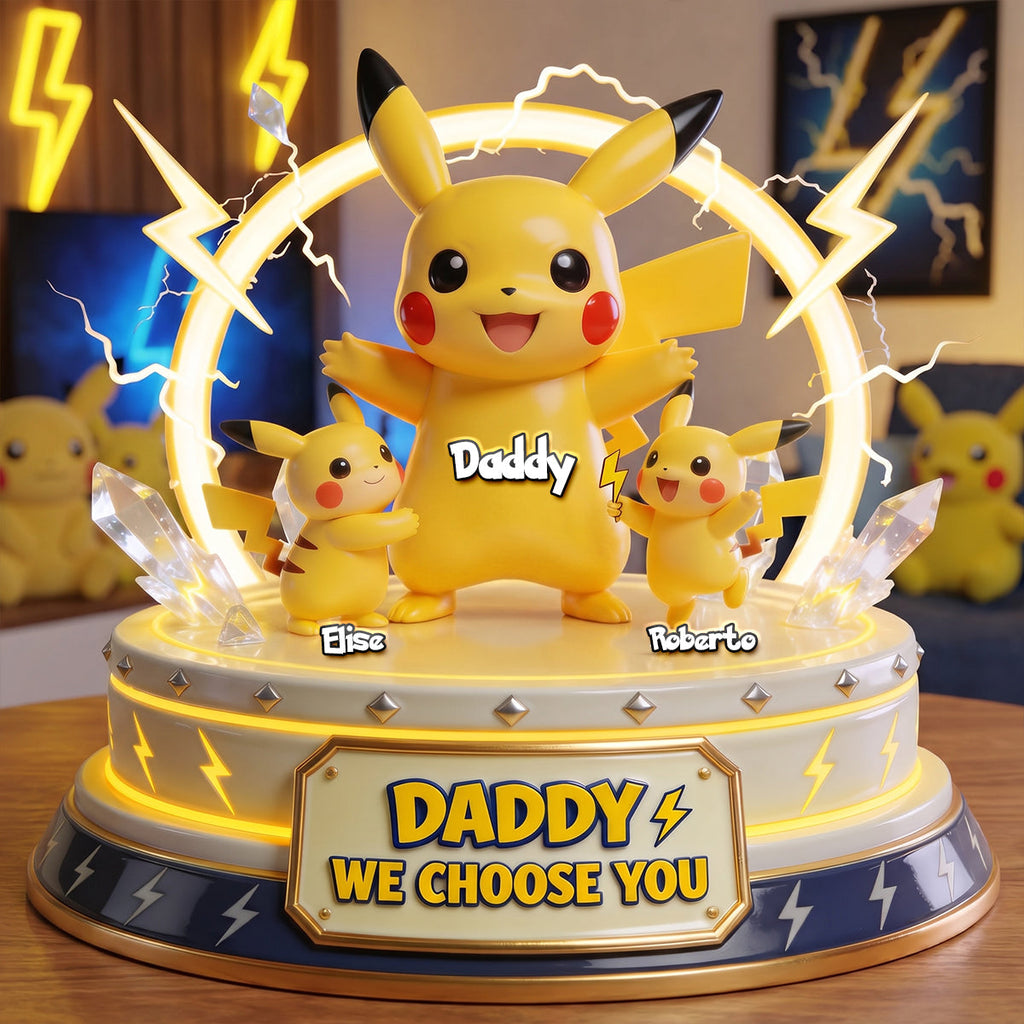 Personalized Acrylic Plaque We Choose You Gift for Dad Acrylic Plaque GradoCreations