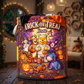Personalized Quilted Laundry Basket Halloween Gift for Kids Quilted Laundry Basket GradoCreations