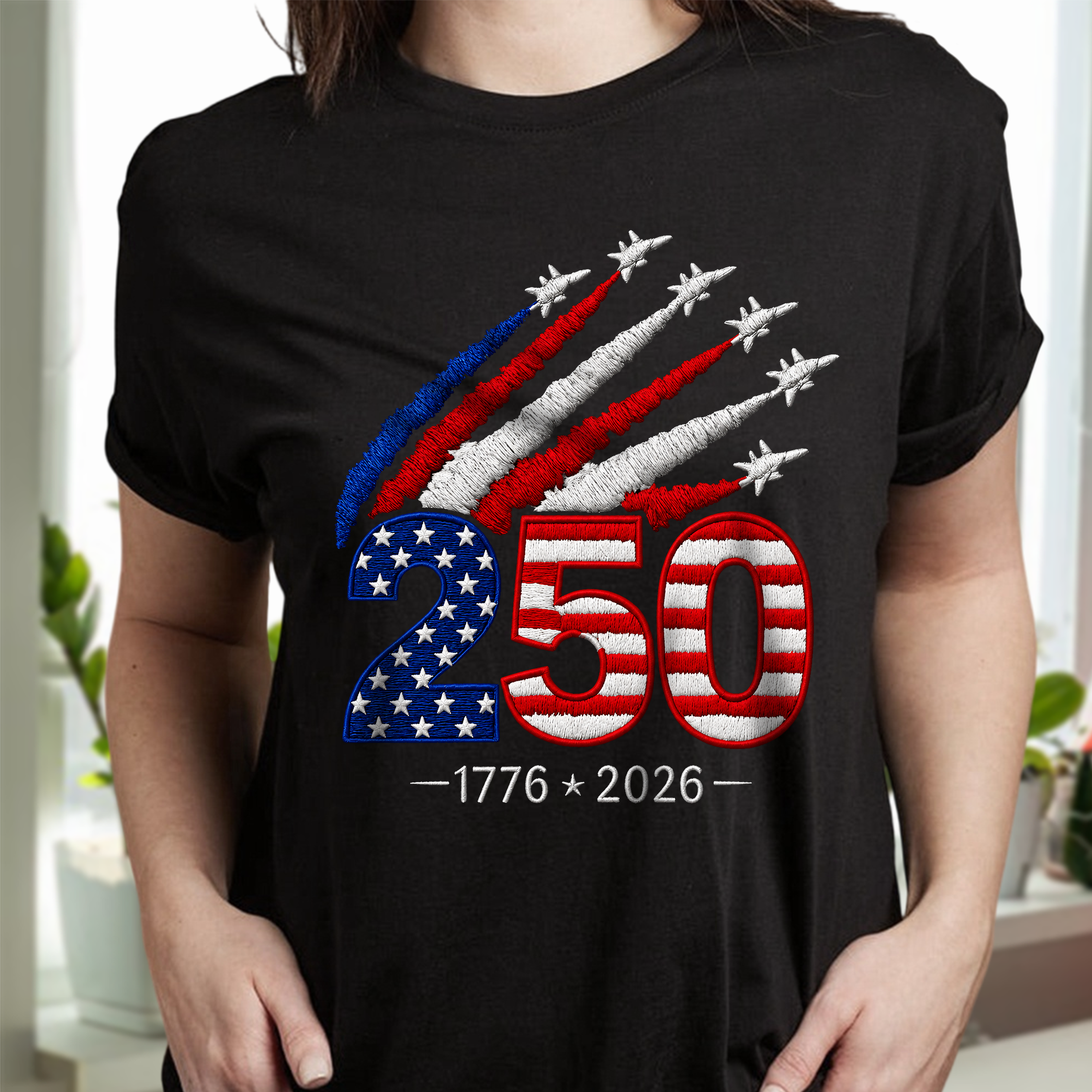 1776–2026 America Anniversary Dark Shirt Custom Gift for Dad HN590 - Tshirt GradoCreations
